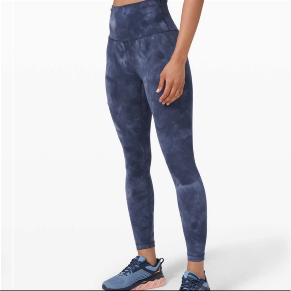 Wunder Under Train Times Tie Dye Blue
